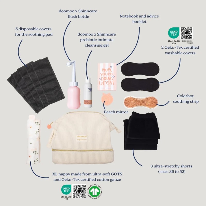 DOOMOO MATERNITY KIT SAND - ΠΑΚΕΤΟ ΜΑΙΕΥΤΗΡΙΟΥ